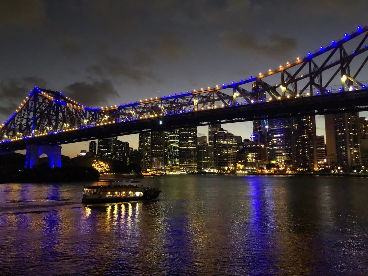 Story Bridge, Brisbane at night